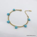 Aqua Heart G/P Bracelet