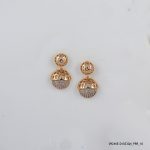 Stone Earring 18K Gold Plated