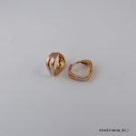 3 Color Hoops Gold Plated