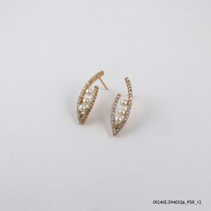Syn Pearl Earring Gold Plated