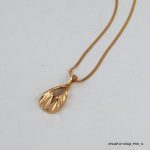Polish Pendant 18K Gold Plated