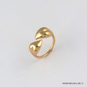 Hecut Ring 18K Gold Plated