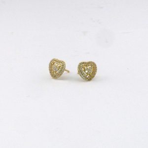 Crystal Heart Earring