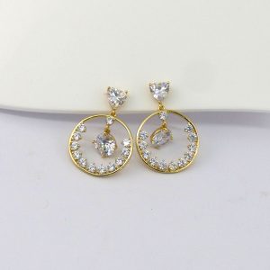 Crystal Drop Earring