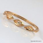 Euro 18K Gold Plated Bangle