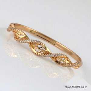 Euro 18K Gold Plated Bangle