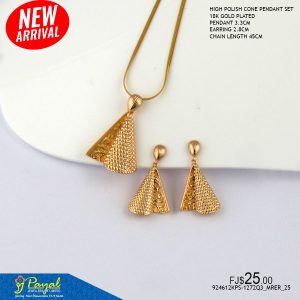 H/POLISH CONE P/S 18KGP