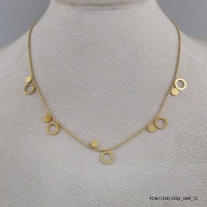 Elegant G/P Steel Necklace