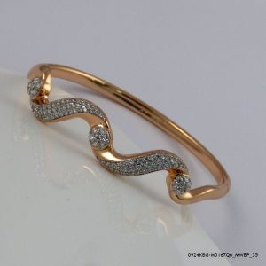 2 Color G/P Twist Bangle