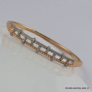 2 Color G/P Fashion Bangle