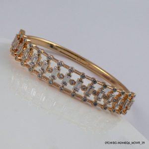 2 Color G/P Retro bangle