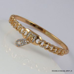 18KGP Stone Bangle