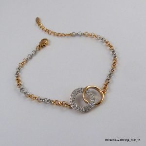 2 Color G/P Fashion Bracelet