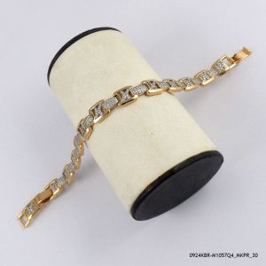 2 Color Stone Bracelet