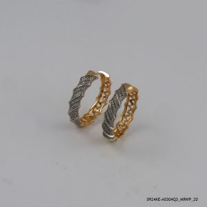 2 Color G/P Luxury Hoops