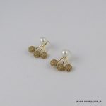Syn Pearl Earring Gold Plated