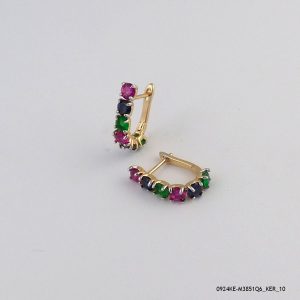 Color Hoops 18K Gold Plated