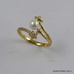 Syn Pearl G/P Ring US6 Adj