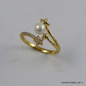 Syn Pearl G/P Ring US6 Adj