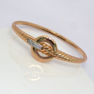 2Colour High Polish Bangle