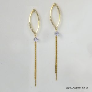 Dangling Earring 14KGP