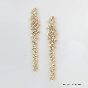 Luxury 14k Gold Plated Earring