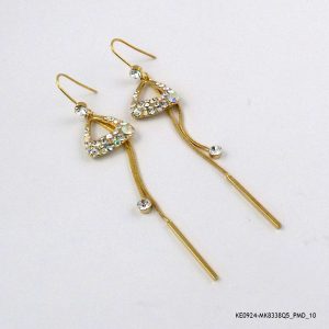 Crystal Earring 14KGP