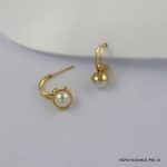 Ball Hoops 14K Gold Plated