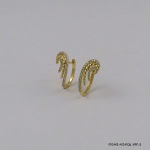 14K Gold Plated Hoops