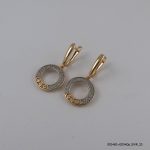 2 Color G/P Dangling Hoop