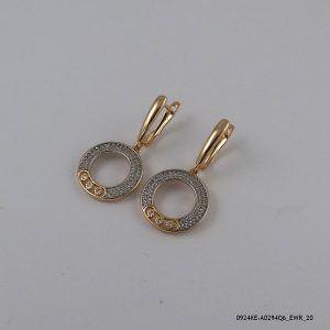 2 Color G/P Dangling Hoop