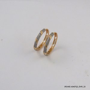 2 Color G/P Fashion Hoops