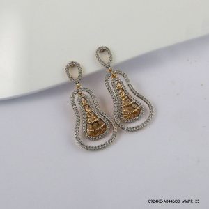 2 Color G/P Luxury Earring