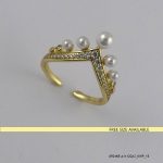 Syn Pearl G/P V Ring