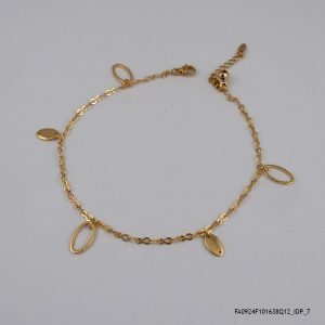18KGP Charms Anklet