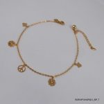 18KGP Charms Anklet