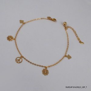 18KGP Charms Anklet