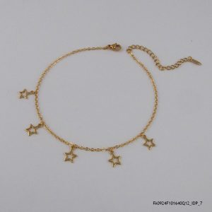 18KGP Cosmic Anklet
