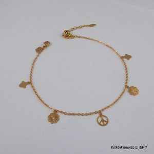 18KGP Charms Anklet