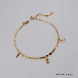 18KGP Charms Anklet