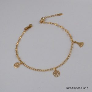 18KGP Charms Anklet