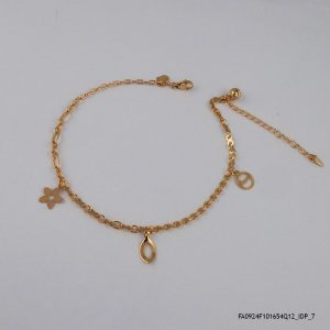 18KGP Charms Anklet