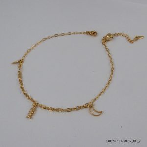 18KGP Cosmic Anklet