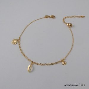 18KGP Charms Anklet