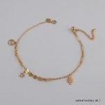 18KGP Love Charms Anklet