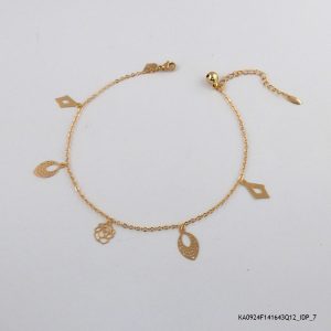 18KGP Charms Anklet