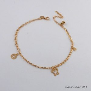 18KGP Fashion Charms Anklet