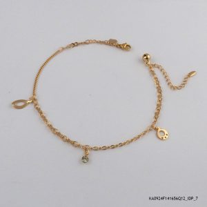 18KGP Charms Anklet