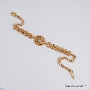 18KGP Flower Bracelet