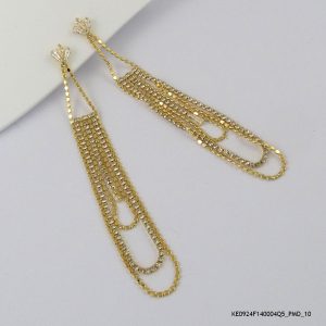 14KGP Costume Earring